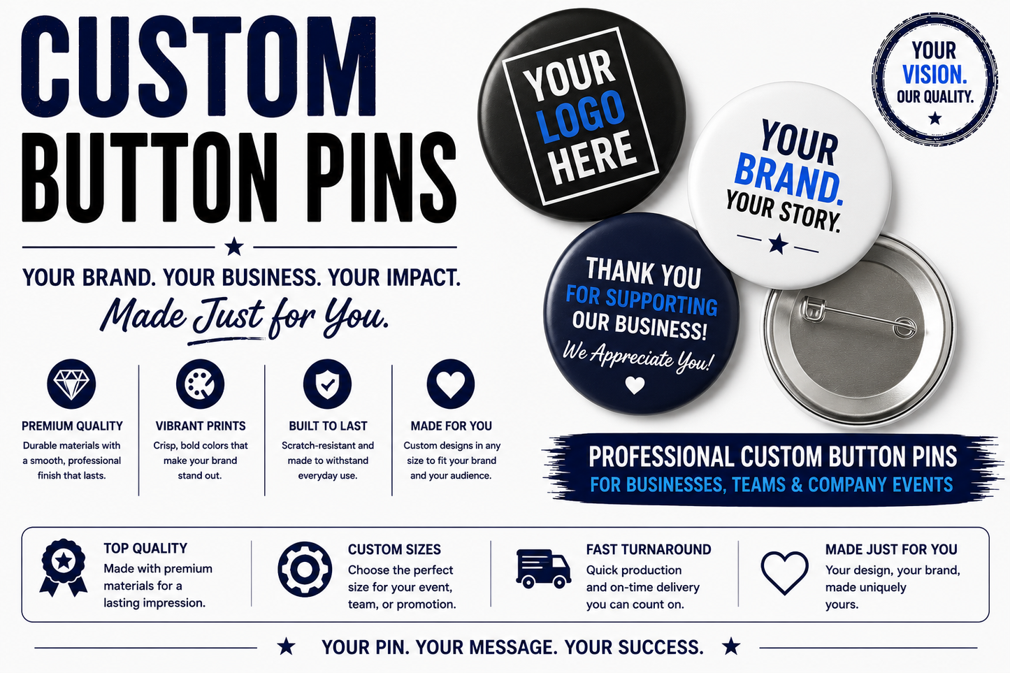 Business Buttons