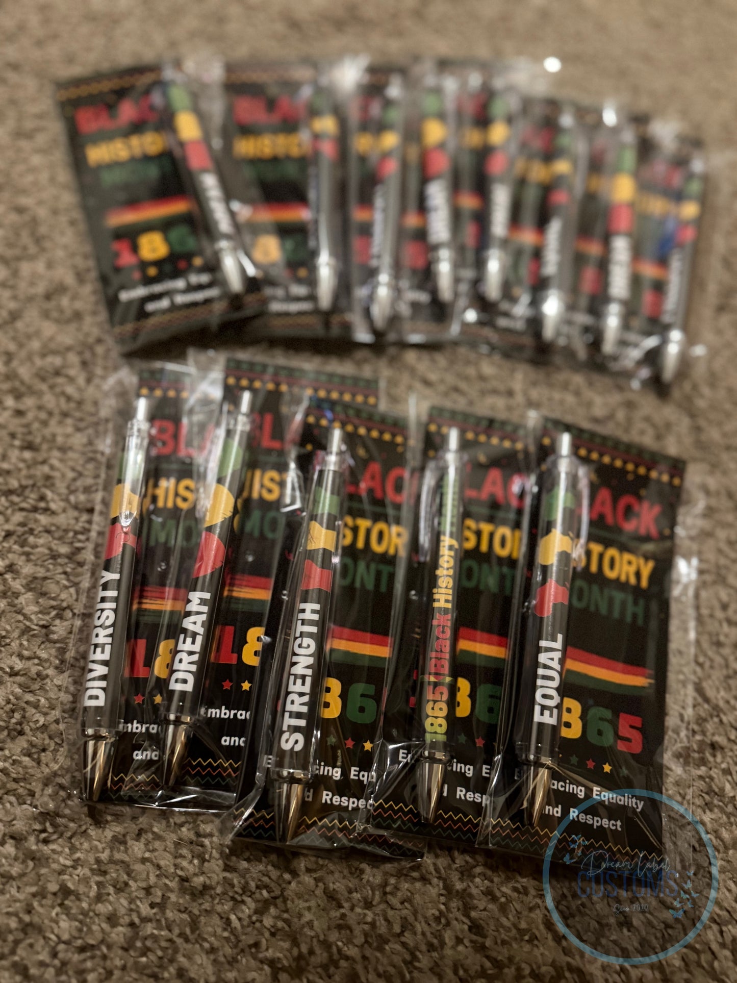 Black History Pen Sets