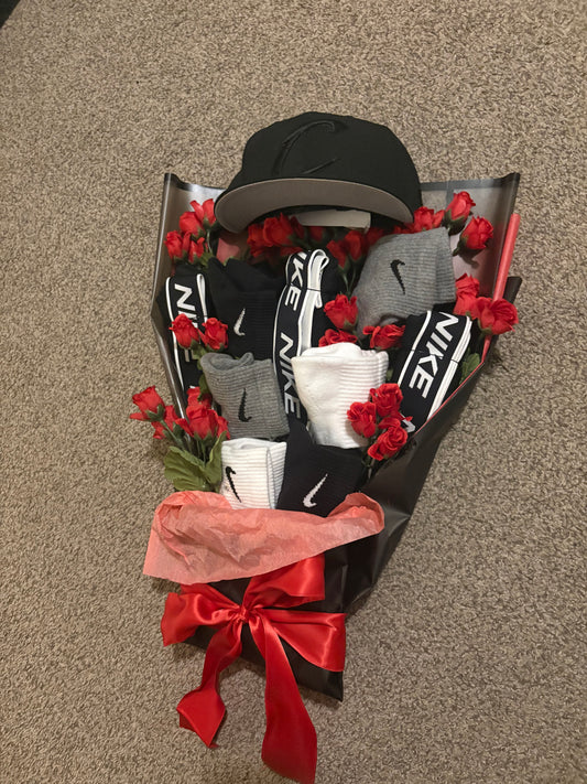 Valentines Hat Bouquet