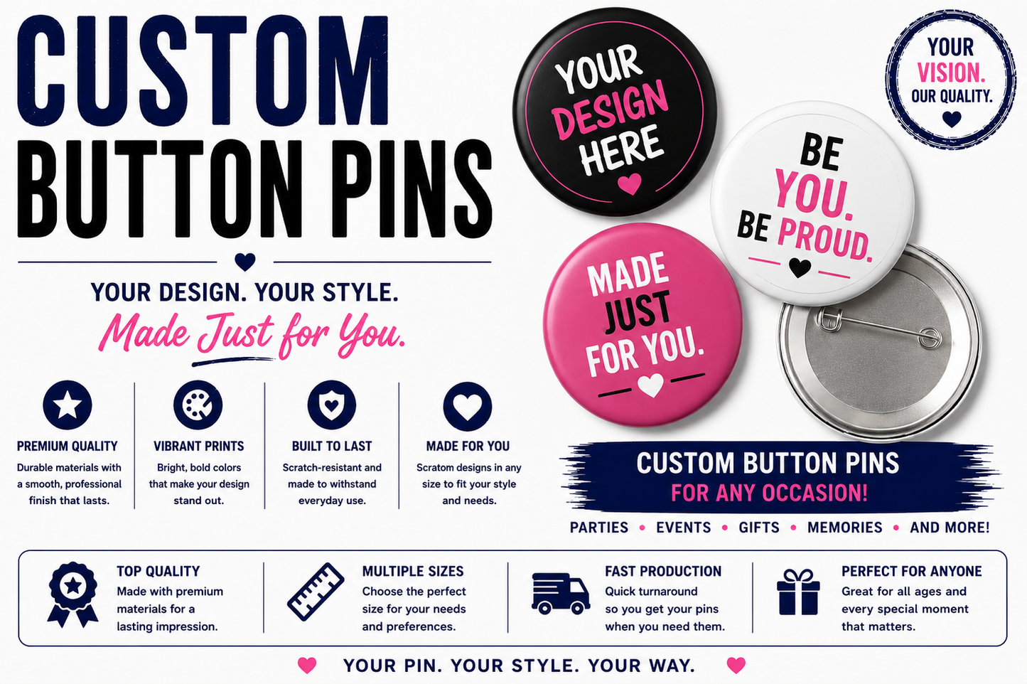 Button Pins