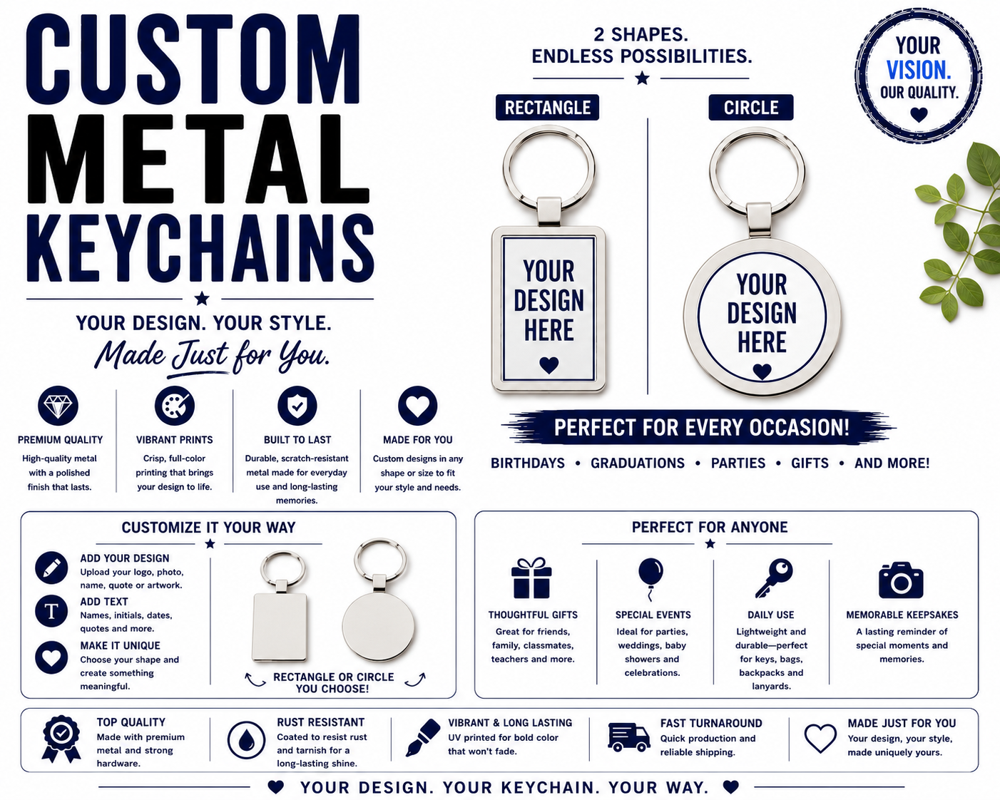 Metal Keychains