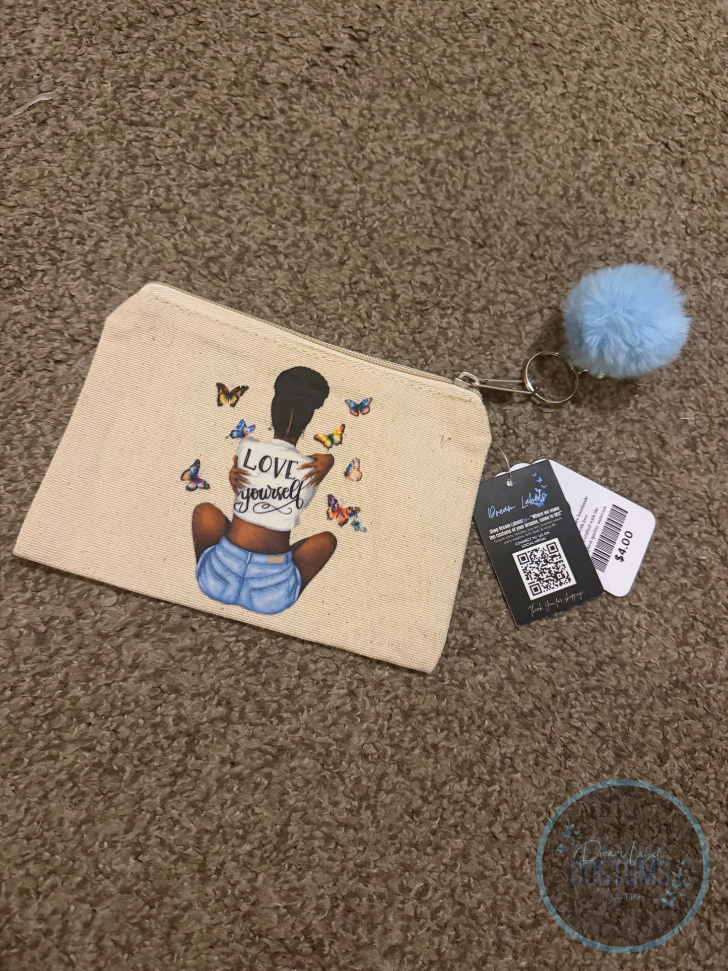 “Black Girl Magic” Zipper Pouch