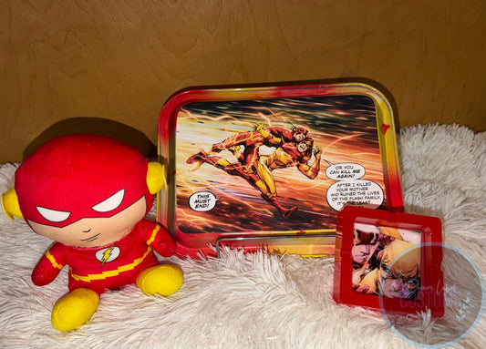 The Flash Stash Jar Tray Set