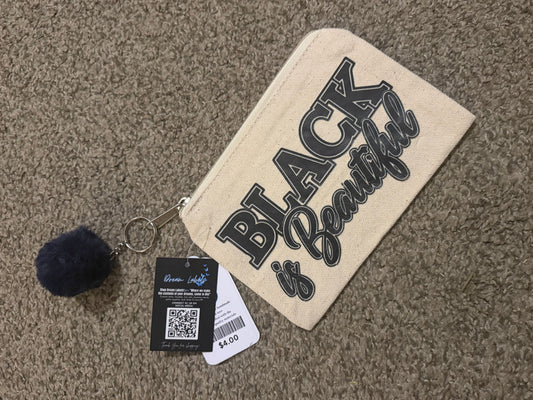 “Black is Beautiful” Zipper Pouch