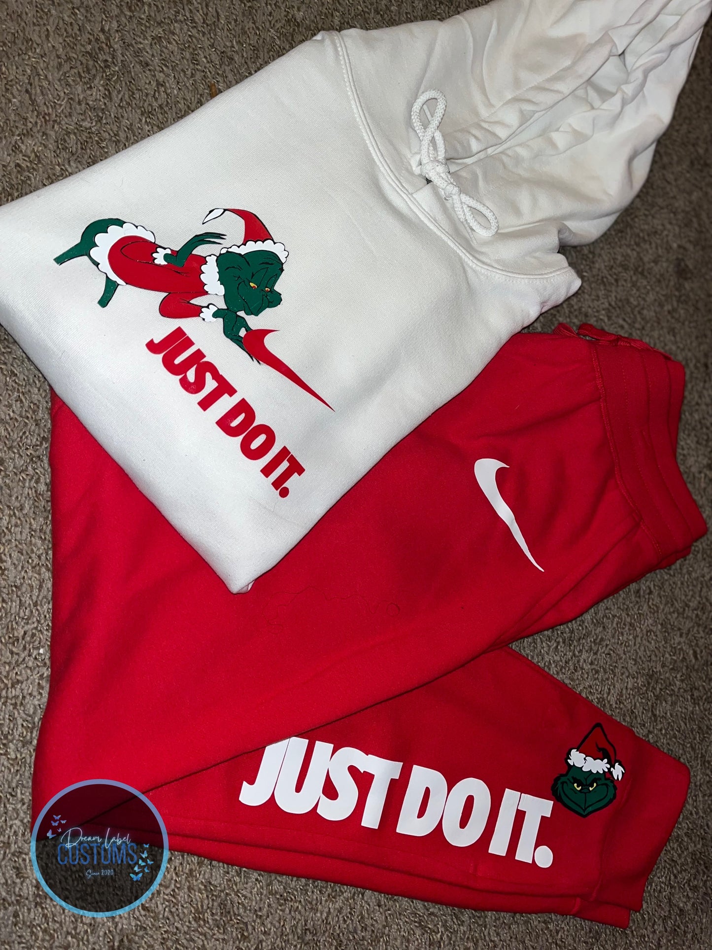 Nike Inspired Grinch Jogger Sets