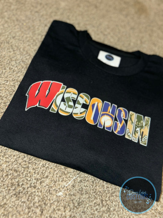 Custom Wisconsin Shirt