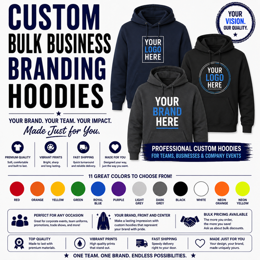 Bulk Business Hoodies