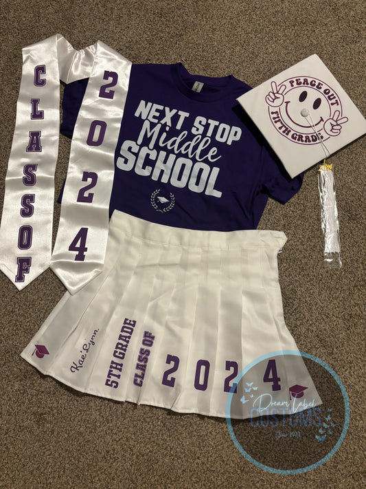 Custom Girls Graduation Outfits