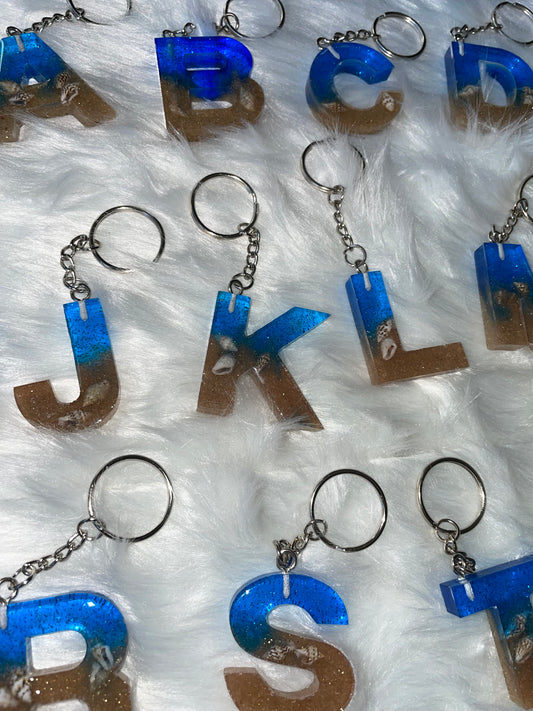 Ocean Letter Keychain’s