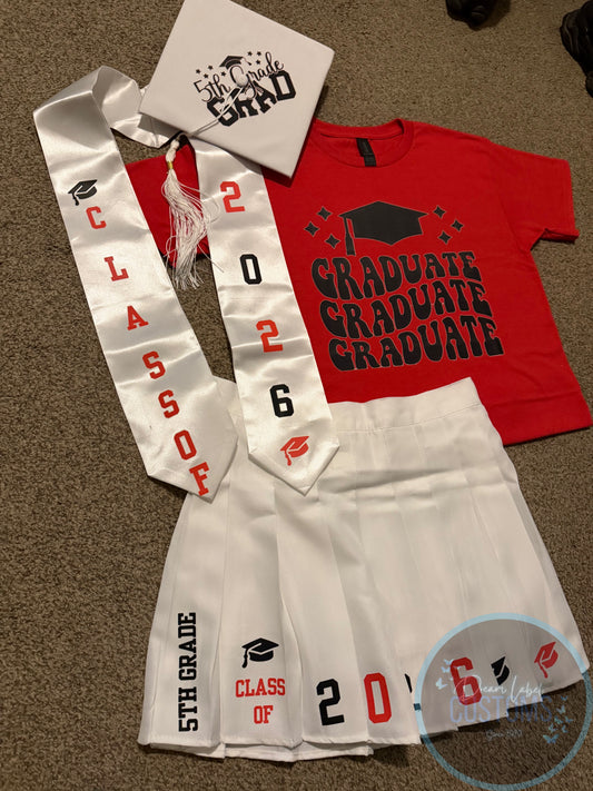 Custom Girls Graduation Outfits