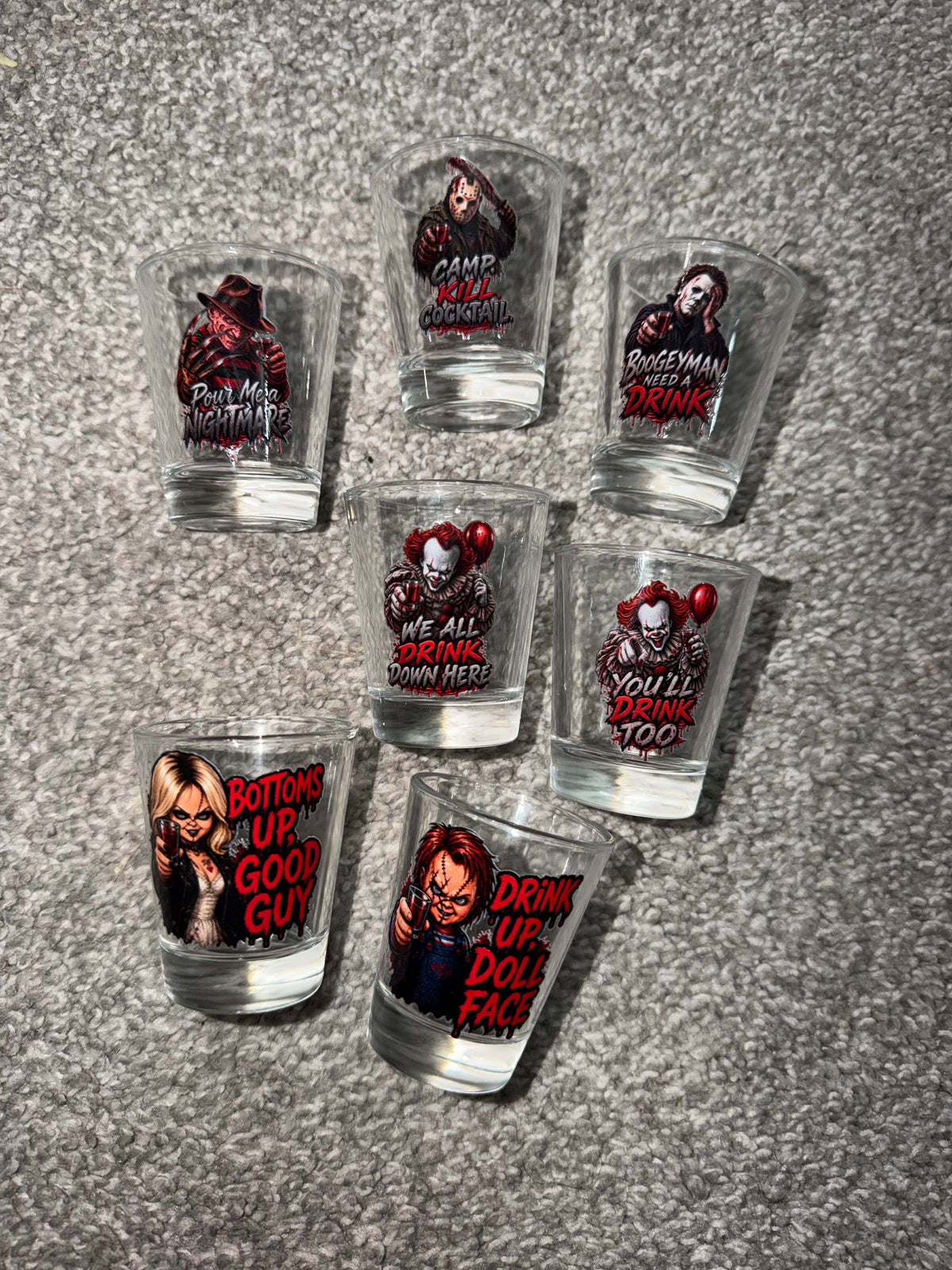 Halloween Shot Glasses