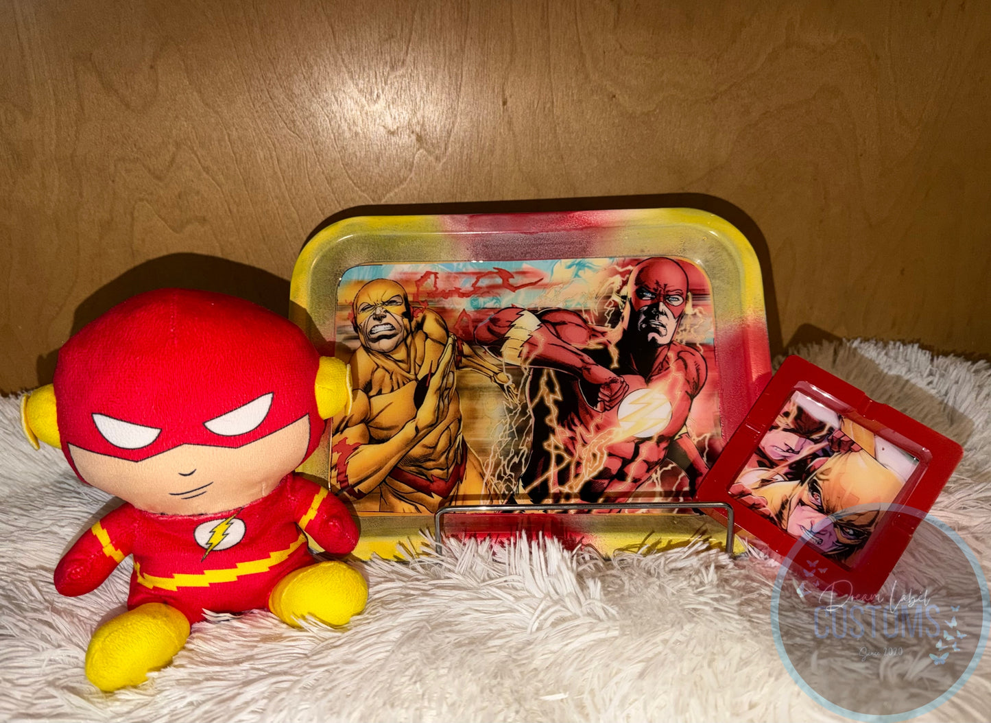 The Flash Hideaway Jar Tray Set