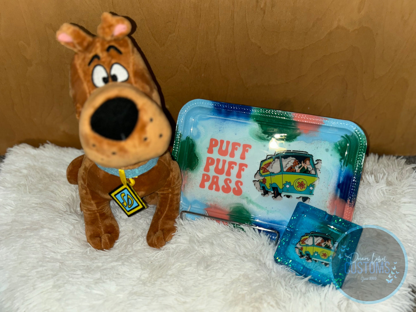 Scooby Doo Stash Jar w/ Tray Set