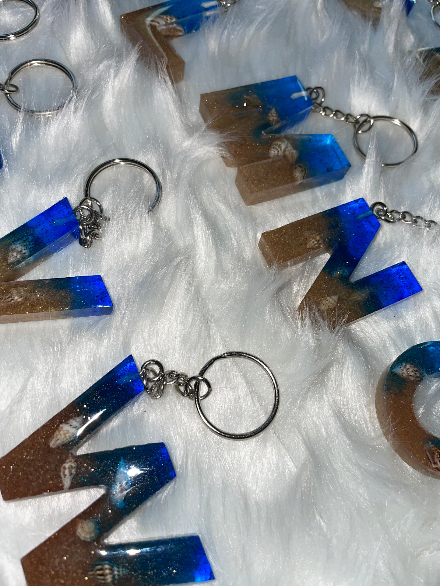 Ocean Letter Keychain’s