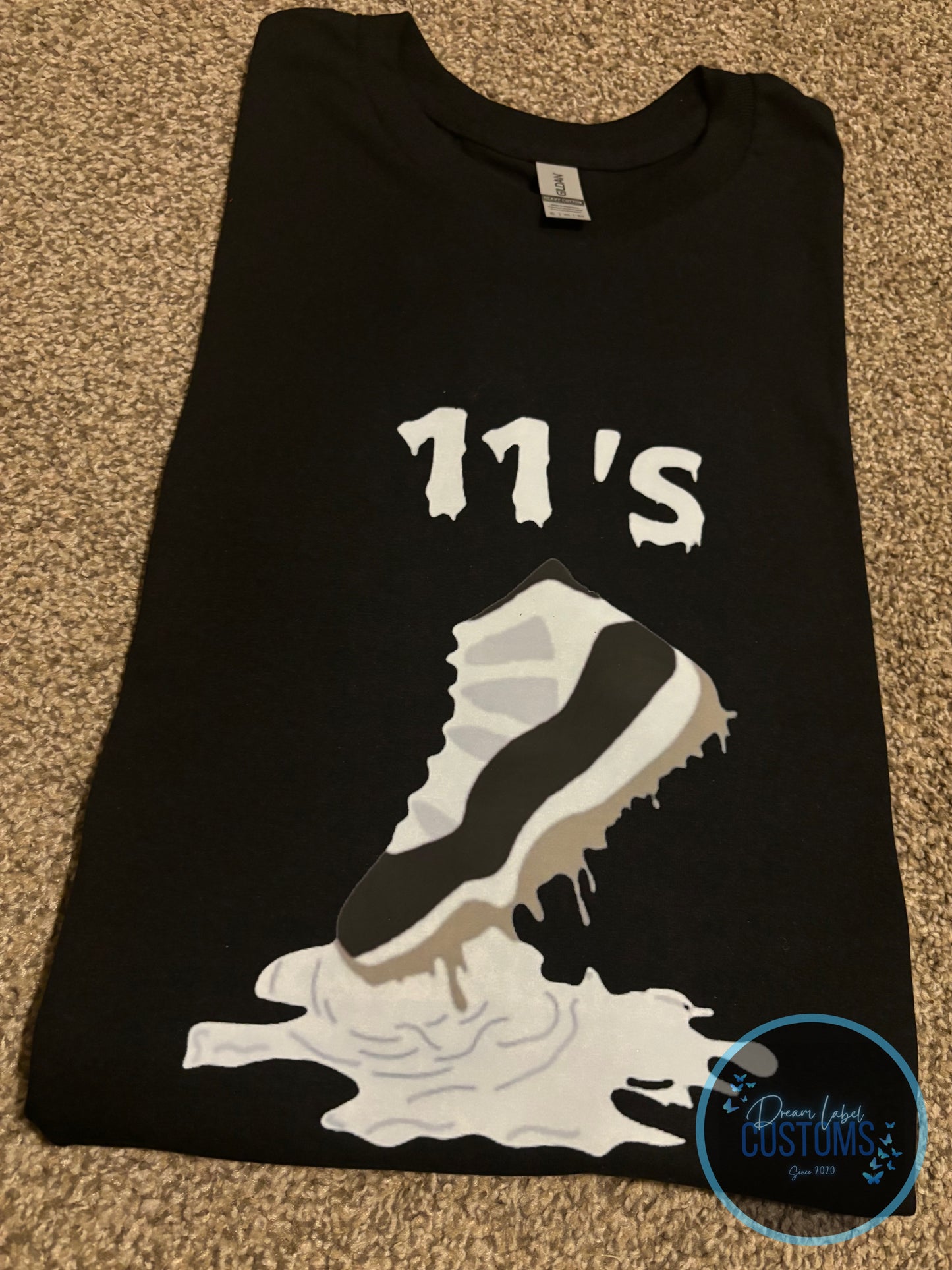 Custom Jordan 11s Shirt