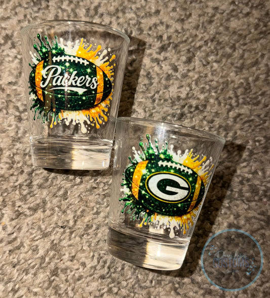 Packers Shot Glasses