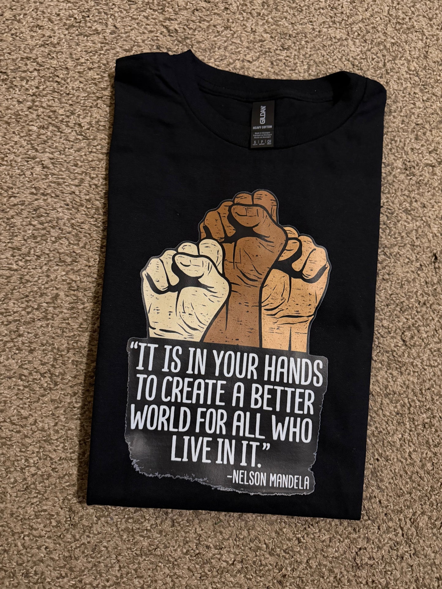 Mandela Black Month History Shirt