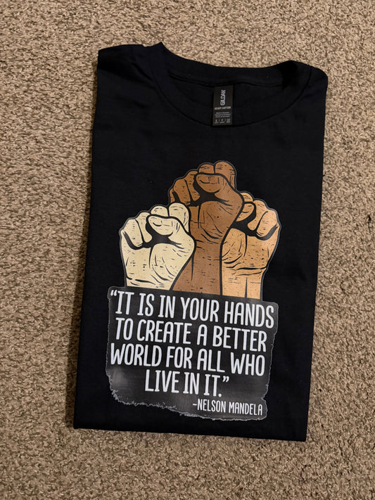 Mandela Black Month History Shirt
