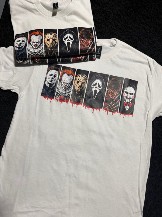 Horror Line Up T-Shirt