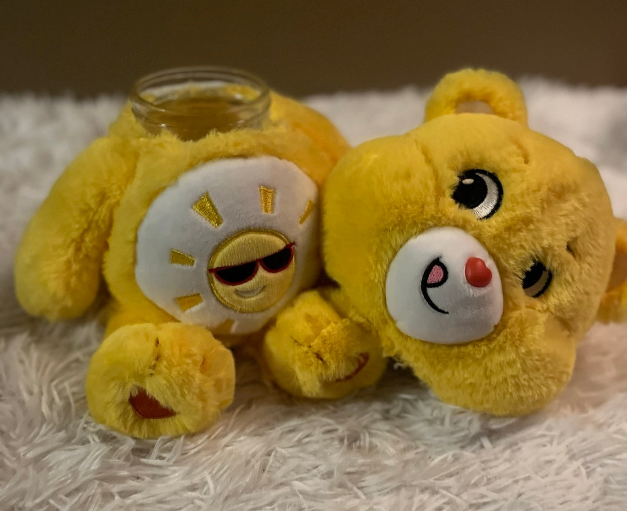 15in Carebear Stash Jars