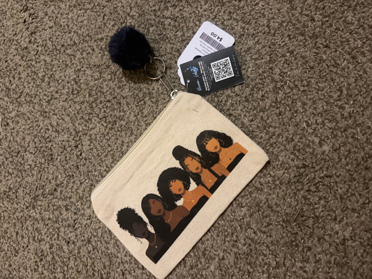 “Black is Beautiful” Zipper Pouch