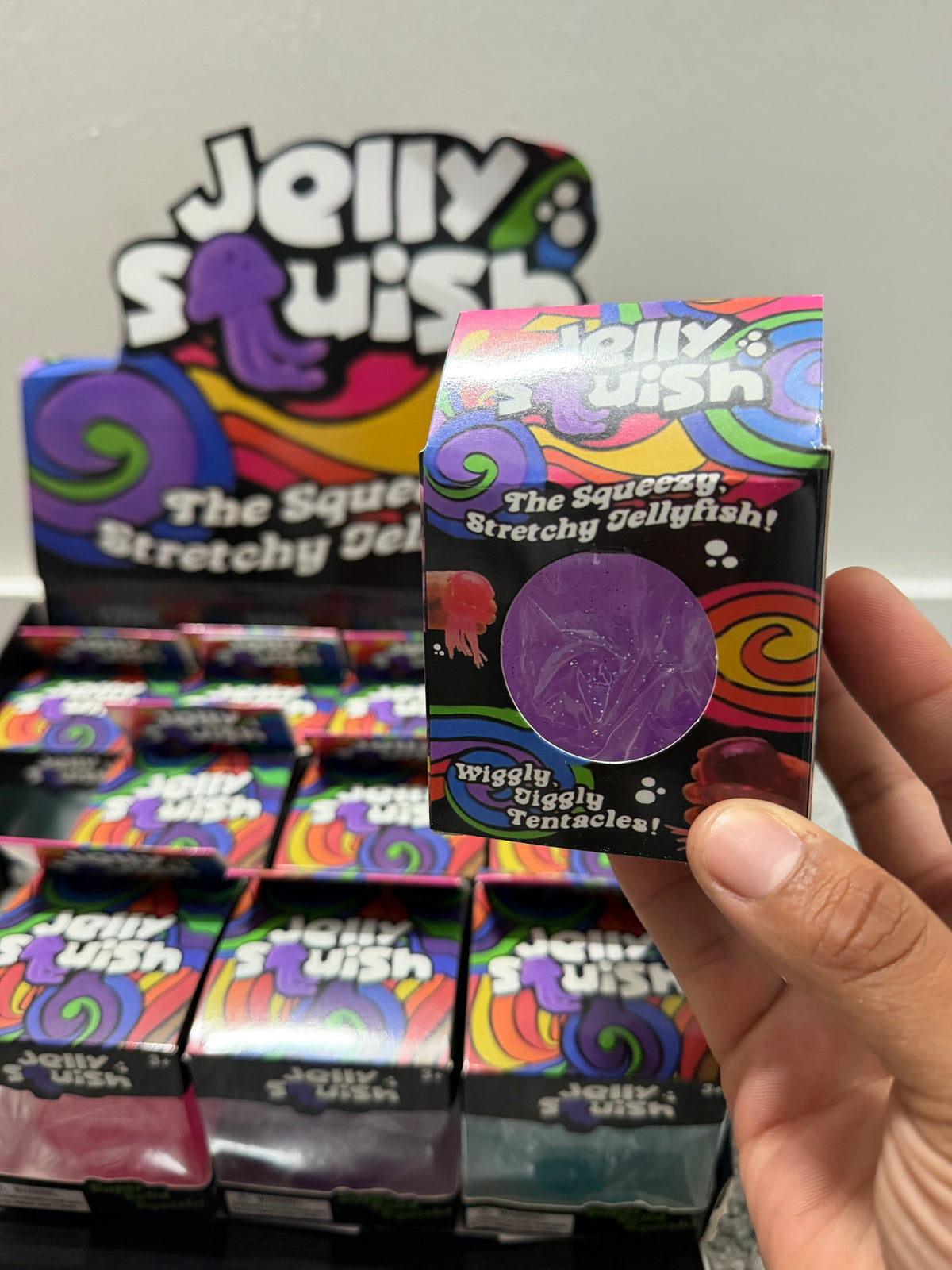 Jellyfish Solid Squish Toy