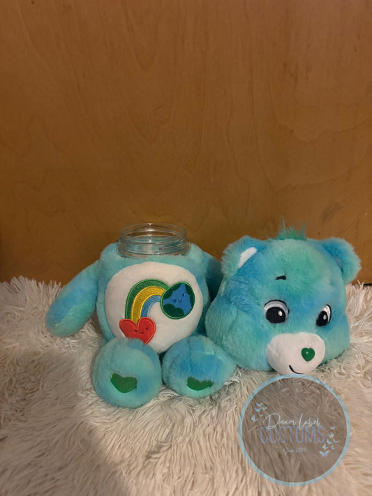 15in Earth Bear Carebear Stash Jar