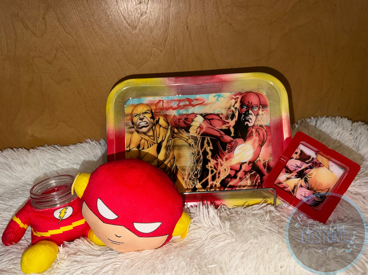 The Flash Hideaway Jar Tray Set