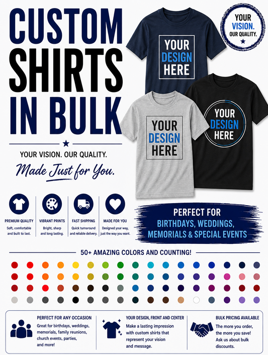 Bulk Shirt Packages