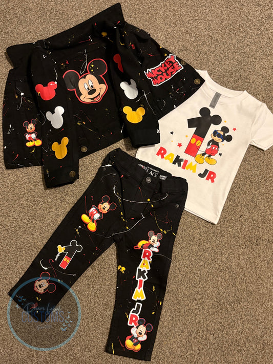 Custom Party Full Jean Outfit