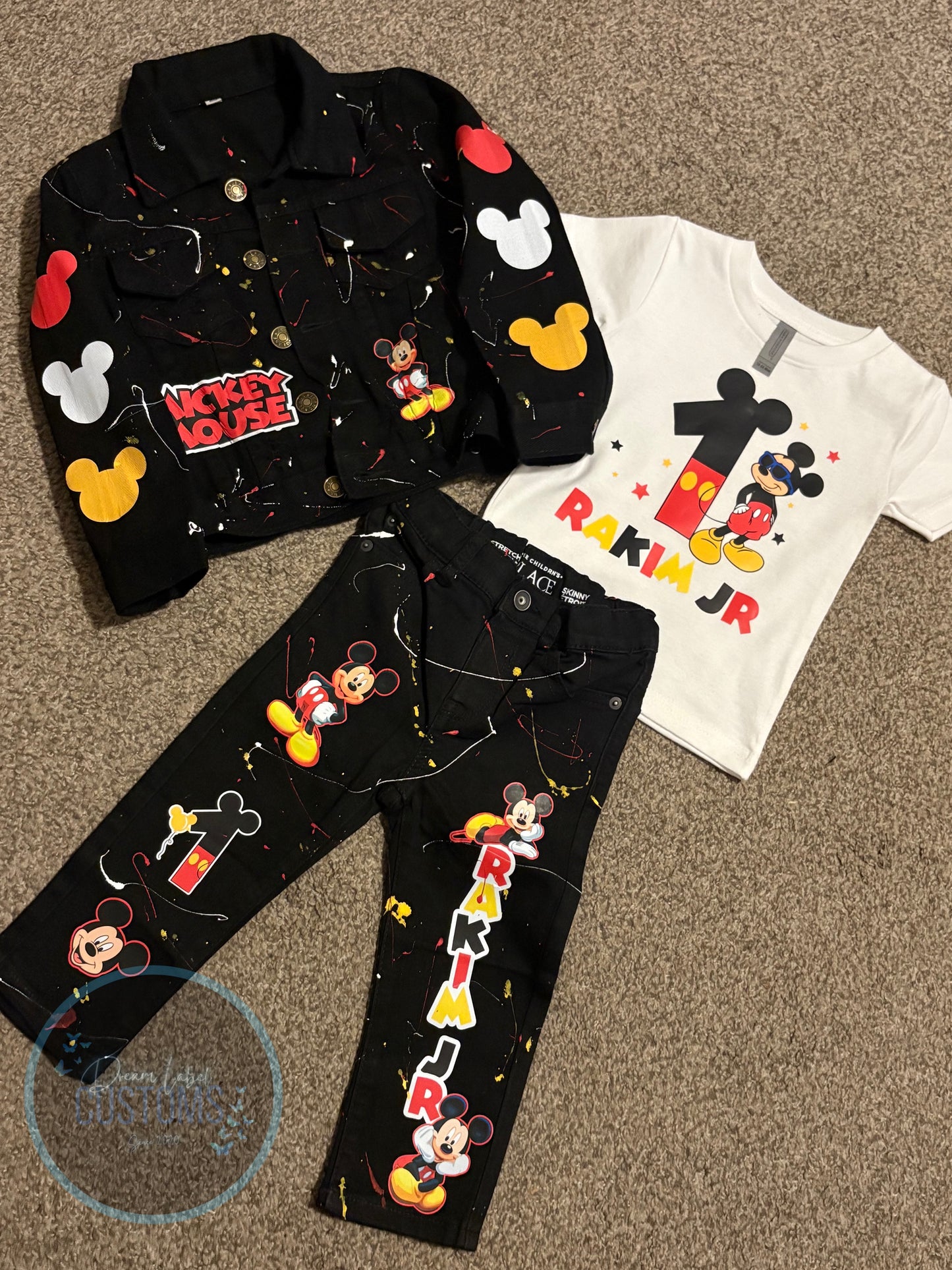 Custom Party Full Jean Outfit