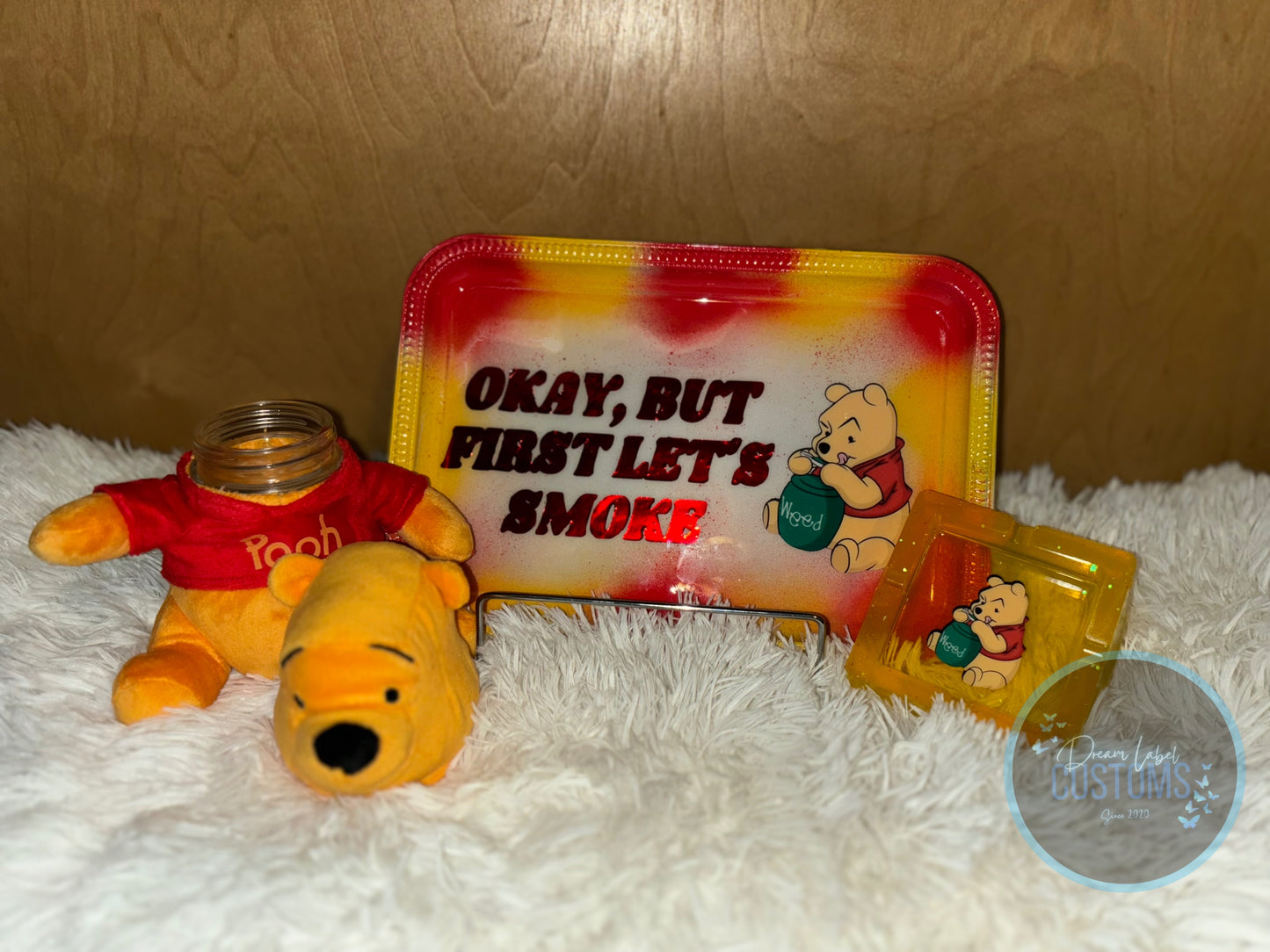 Pooh Bear Stash Jar Set