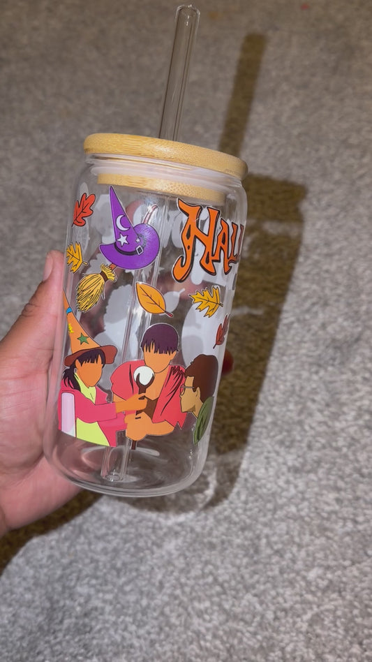 Halloweentown Bamboo Glass