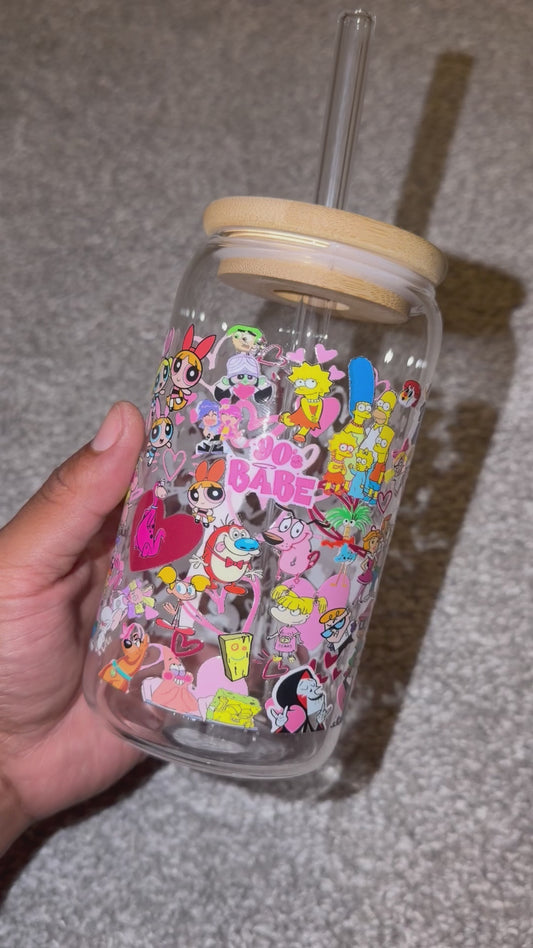 90’s Babe Bamboo Glass