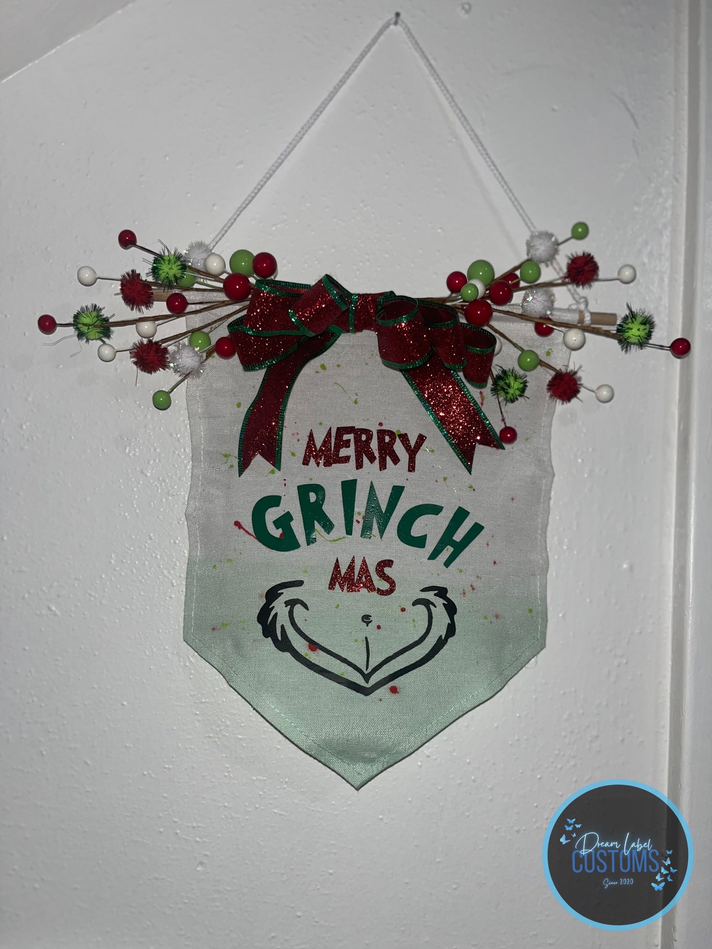 Grinch Door Sign