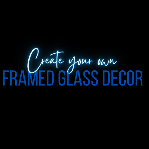 Framed Glass Wall Decor